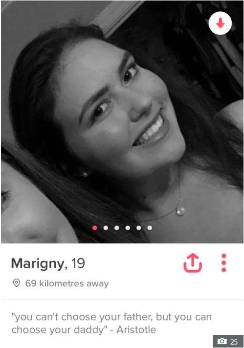 Check this out: 10 Funny Tinder bio one-liner examples for guys and girls