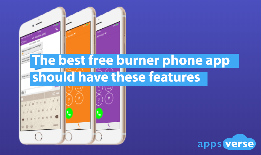 best free burner phone and text android apps