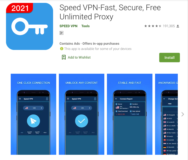 ¿Cómo usar VPN Speed ​​en PC?