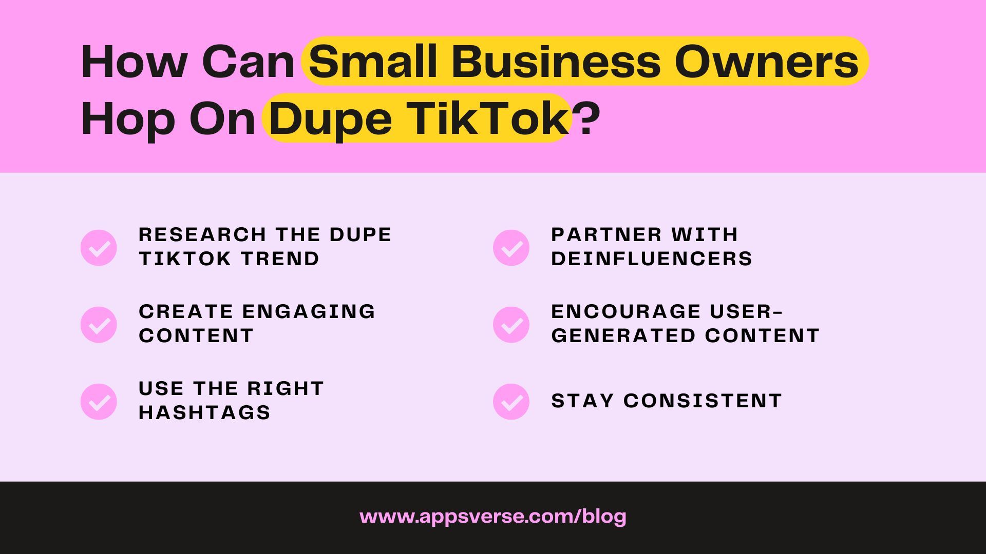 Dupe TikTok: A Cost-Effective Marketing Strategy for Small Businesses