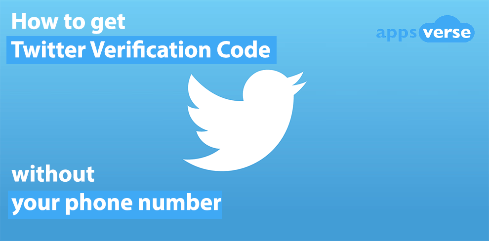 How to get Twitter verification code without your phone number