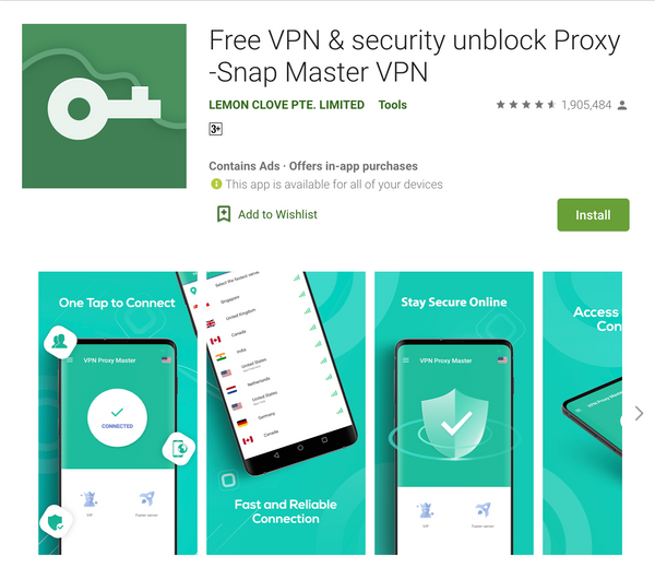Snap VPN for PC - Best VPN Alternatives Out There